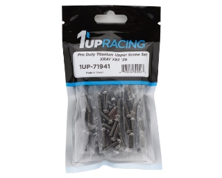 Picture of 1UP Racing Xray XB2 2026 Pro Duty Titanium Upper Screw Set (Silver) (89)