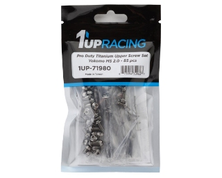 Picture of 1UP Racing Yokomo MS2.0 Pro Duty Titanium Upper Screw Set (Silver) (85)