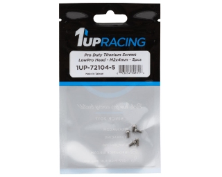 Picture of 1UP Racing Titanium Pro Duty LowPro Head Screws (5) (2x4mm)