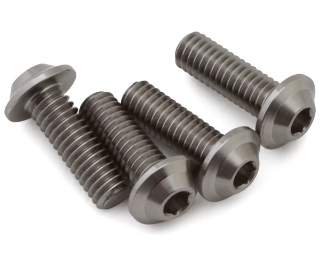 Picture of 1UP Racing M4 Titanium Pro Duty LowPro Head Screws (5) (4x12mm)