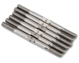 Picture of 1UP Racing TLR 22 5.0 Pro Duty Titanium Turnbuckle Set (Silver)