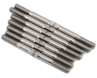 Picture of 1UP Racing Xray XB4 2024 Pro Duty Titanium Turnbuckle Set (Silver)