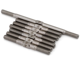 Picture of 1UP Racing Team Associated DC10 Pro Duty Titanium Turnbuckles Set (Silver)