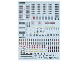 Picture of Tamiya German Military Insignia 1/35 Decal Sheet