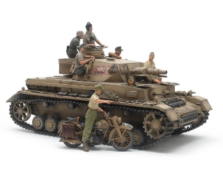 Picture of Tamiya 1/35 German Tank Panzerkampfwagen IV Ausf.F North Africa Model Kit