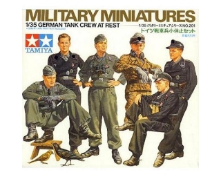 Picture of Tamiya 1/35 German Tank Crew At Rest Model Kit