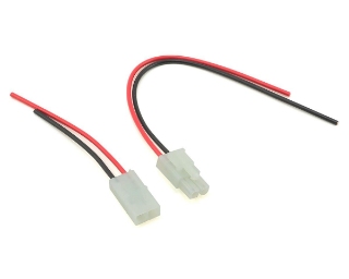 Picture of Tamiya 7.2V NiMH Connector Set w/Wire Leads (Male & Female)