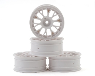Picture of Tamiya 1/10 TC 24mm Narrow Mesh Wheels (White) (4) (2mm Offset)