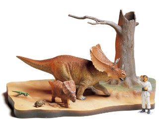 Picture of Tamiya 1/35 Chasmosaurus Model Diorama Set
