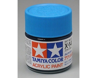 Picture of Tamiya X-14 Sky Blue Gloss Finish Acrylic Paint (23ml)