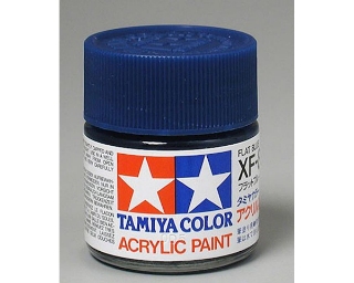 Picture of Tamiya XF-8 Flat Blue Acrylic Paint (23ml)