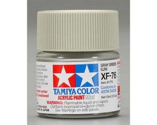 Picture of Tamiya XF-76 Flat Grey Green Acrylic Paint (10ml)