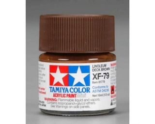 Picture of Tamiya XF-79 Flat Deck Brown Acrylic Paint (10ml)