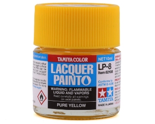 Picture of Tamiya LP-8 Pure Yellow Lacquer Paint (10ml)