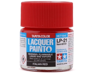 Picture of Tamiya LP-21 Italian Red Lacquer Paint (10ml)