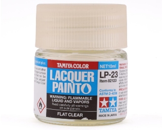 Picture of Tamiya LP-23 Flat Clear Lacquer Paint (10ml)