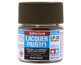 Picture of Tamiya LP-28 Olive Drab Lacquer Paint (10ml)