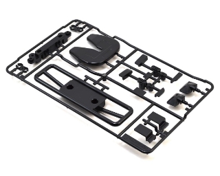 Picture of Tamiya Grille & Mirror Set (Black) (H Parts)