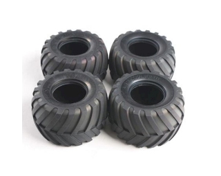 Picture of Tamiya Tires: Lunchbox/Pumpkin (4)