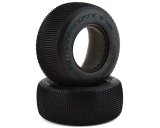Picture of JConcepts Fuzz Bite Short Course Carpet Tires (2) (Pink)