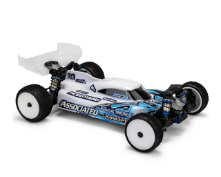 Picture of JConcepts Team Associated RC10B84 "Striker" 1/10 4WD Buggy Body (Lightweight) w/Turf Wing (Clear)
