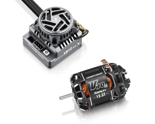 Picture of Hobbywing XR10 Pro G3X Stock Spec Sensored Brushless ESC & V10 G5 Motor Combo (13.5T) (Torque)